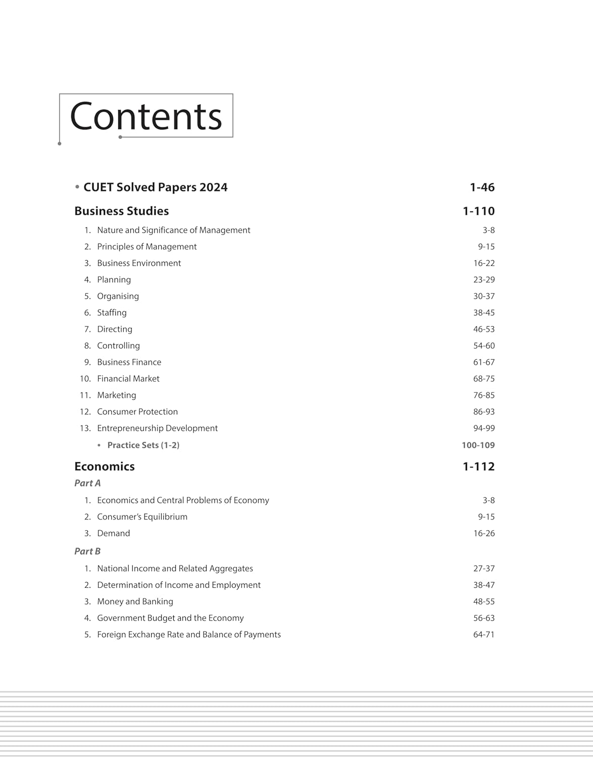 Arihant NTA CUET-UG 2025 (Commerce) Section 2 Domain Book (English Medium)