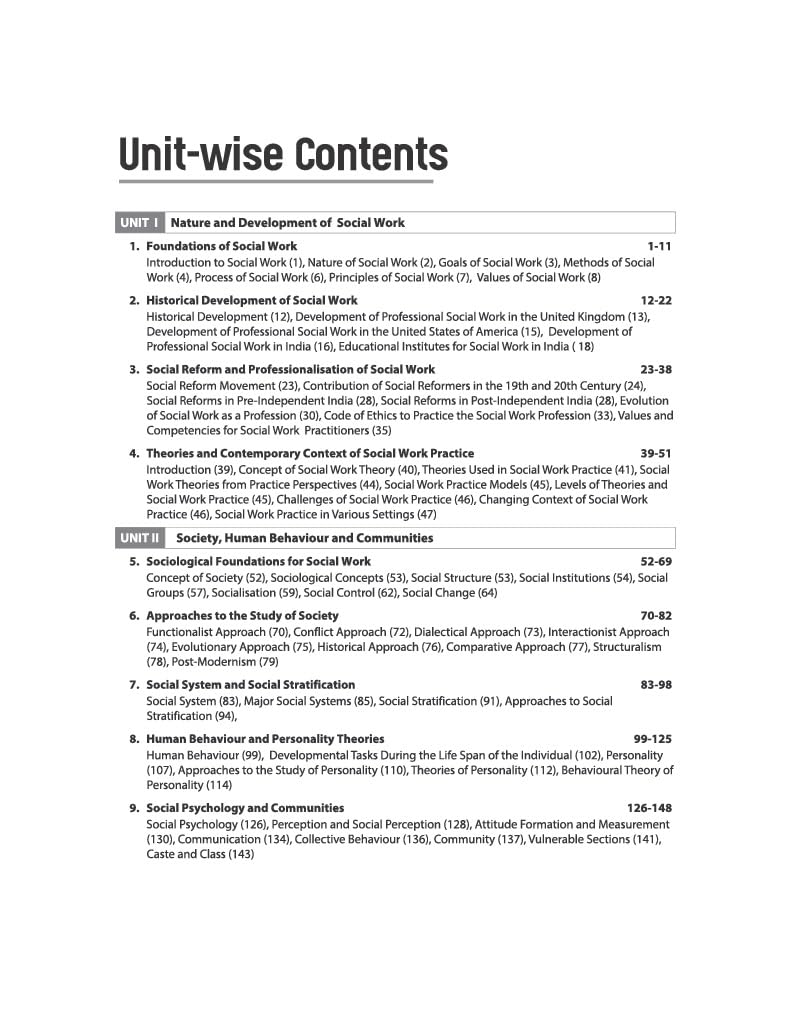 Arihant NTA UGC NET/JRF Social Work Paper-2 (English Medium)