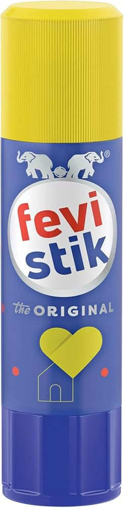 Fevi Stick The Original 8g | Smooth & Mess-Free Glue Stick for Paper, Photos & Craft Work