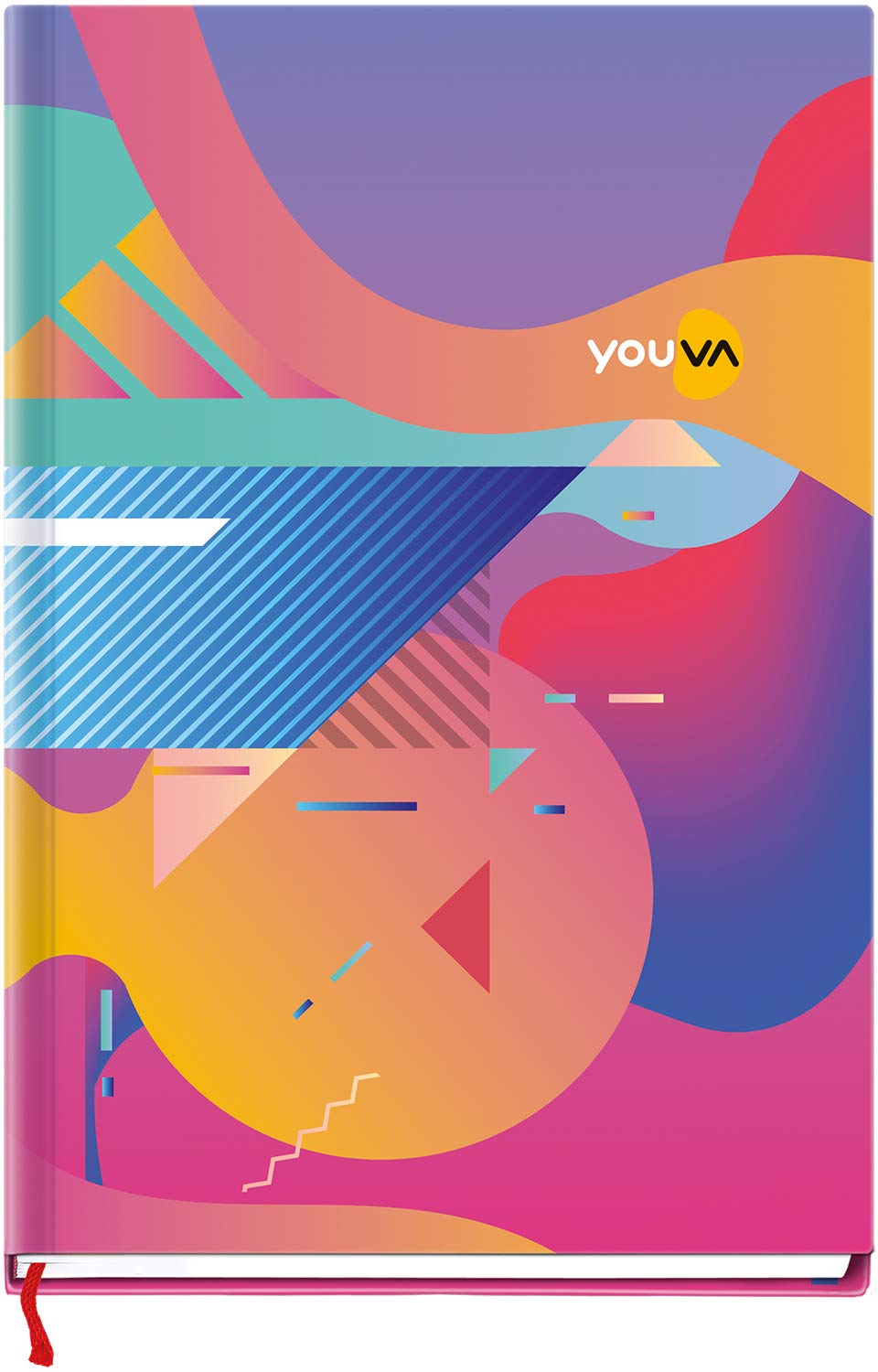 Youva Case Bound Notebook – 14.8 × 21 cm, 192 Pages | Single Line
