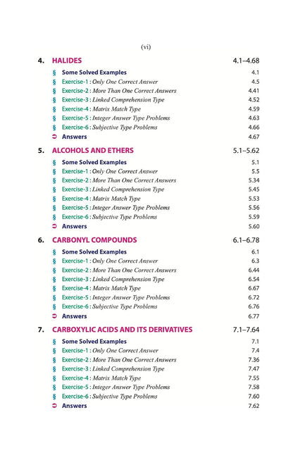 G.R Bathla Advanced Problems in Organic Chemistry for JEE (Main & Advanced) By Himanshu Pandey (English)