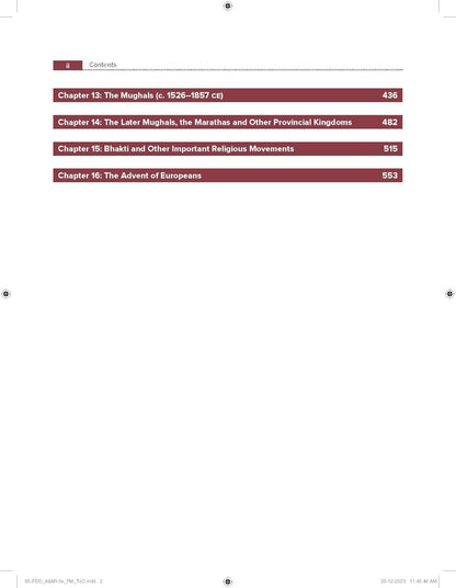 TMH - Ancient and Medieval India By Poonam Dalal Dahiya (3rd Edition) English Medium