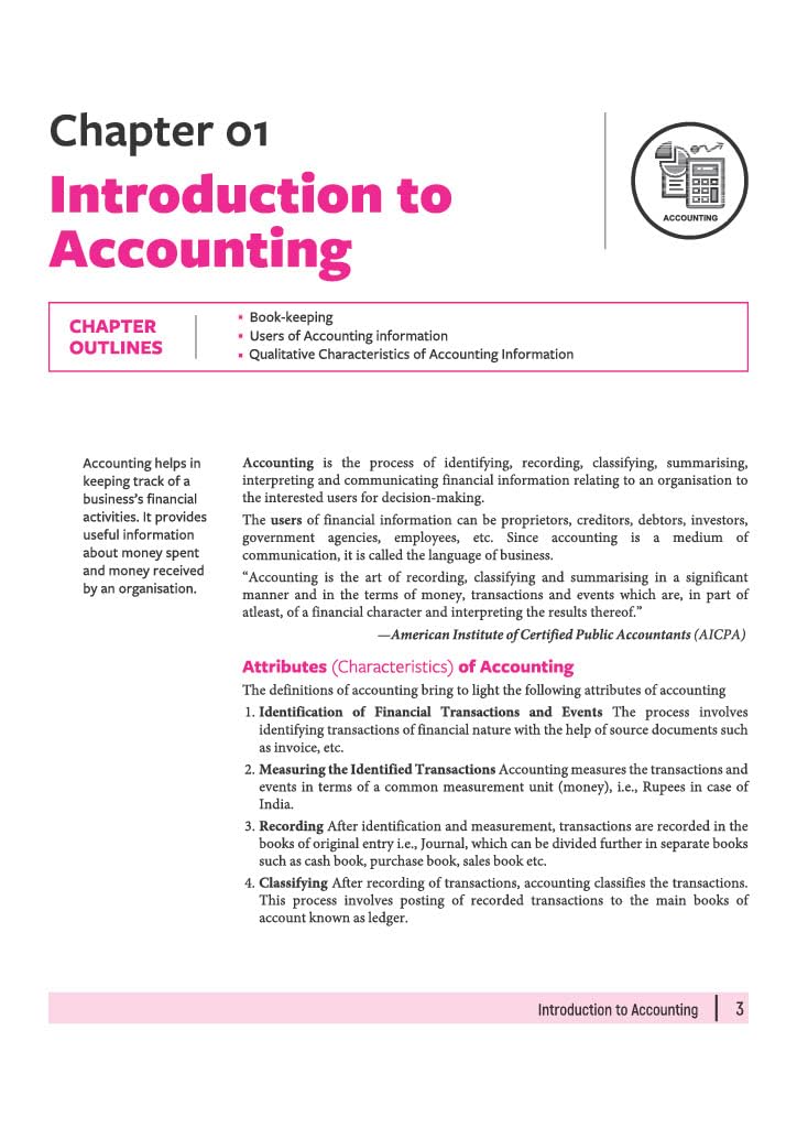 Arihant All in One Accountancy Class 11 for CBSE Exam 2026-27 Latest Syllabus (English Medium)