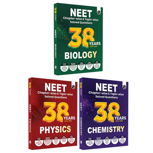 PW 38 Years NEET PYQ Combo (1988–2025) – PCB | Exam 2026