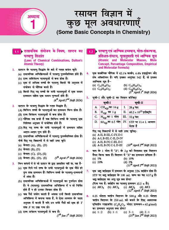 MTG 24 Years JEE MAIN (2025–2002) Rasayan Vigyan Chapterwise & Topicwise 2026