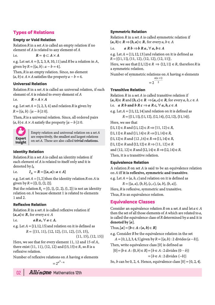 Arihant - All in One Mathematics (Class 12)  2026-27  English Medium