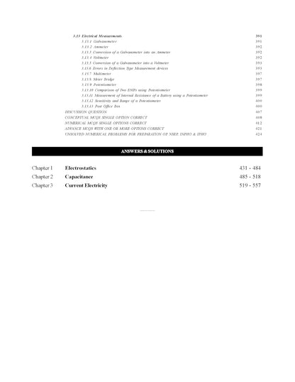Physics Galaxy – (VOL 3A) Electrostatics & Current Electricity(3 Edition) by Ashish Arora (English Medium)