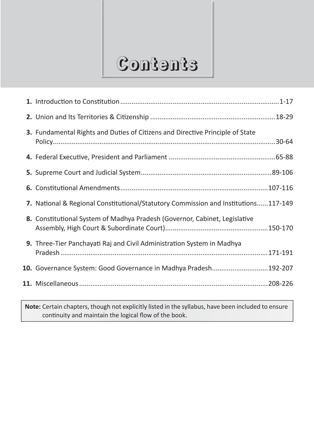 Drishti MPPSC Constitutional System of India and Madhya Pradesh (PPS- II) 2nd Edition (English Medium)