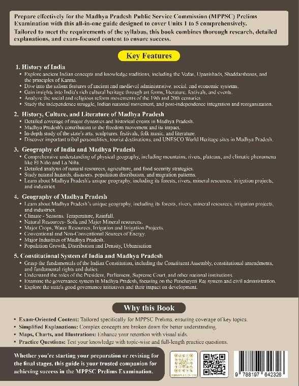 Shivaan’s Rapid Fire Volume 1 | 2nd Edition | MPPSC Prelims Unit 1–5 (English)