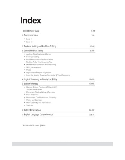 Arihant UPSC (IAS) CSAT General Studies Paper II | Solved Papers 2011-2024 | English Medium