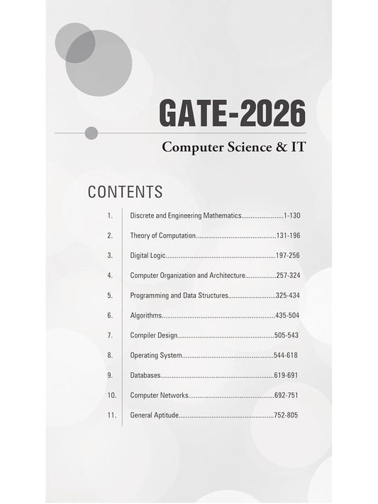 Made Easy GATE 2026 – Previous Solved Papers (Computer Science & Information Technology) English Medium