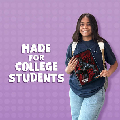 Classmate Pulse 6-Subject Spiral Notebook – 252 Pages, Ruled, Premium Spiral Bound