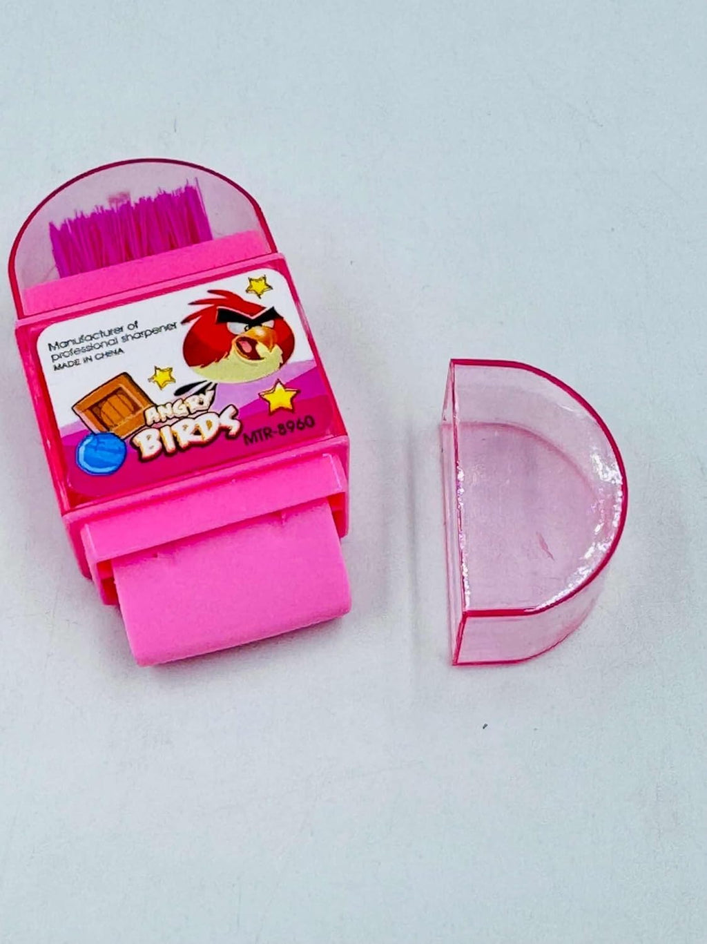 Cartoon Pencil Sharpener with Shavings Container | Manual Pencil Sharpener for Kids (Design May Vary)
