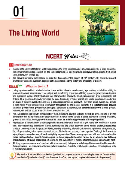 MTG Objective NCERT at your FINGERTIPS | Biology | NEET 2025-2026 | Class 11th & 12th | English Medium