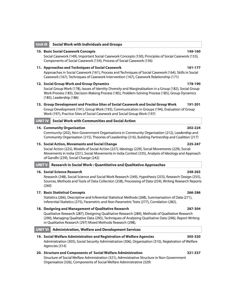 Arihant NTA UGC NET/JRF Social Work Paper-2 (English Medium)