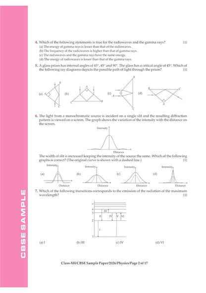 Arihant CBSE 15 Sample Question Papers – Physics Class 12 | 2026 Edition (English Medium)