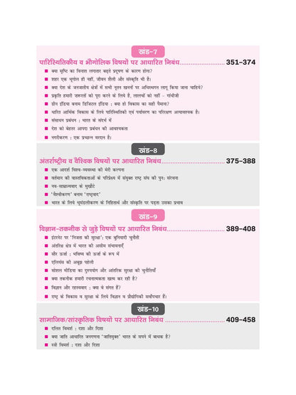 Drishti IAS - Nibandh-Drishti by Dr. Vikas Divyakirti (11th Edition ) 2000+ | Hindi Medium