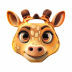 Giraffe Shaped Drawing Book for Kids Cute Animal Design Sketchbook