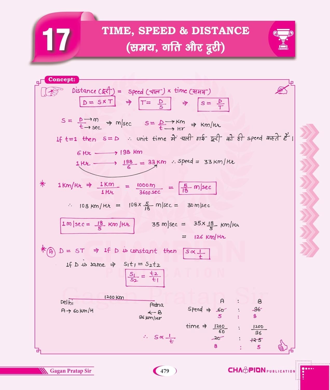 Champion - Complete Classnotes Arithmetic Maths by Gagan Pratap Sir (Bilingual) Edition 2025 | Hindi & English Medium