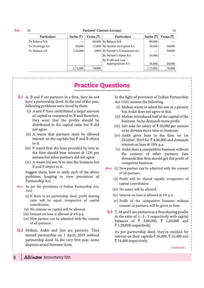 Arihant All in One Accountancy for CBSE Class 12th 2026-27  [English]