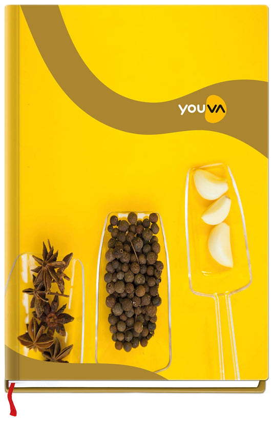 Youva Case Bound Notebook – A6 Size (10.5 × 14.8 cm), 160 Pages | Ruled Notebook