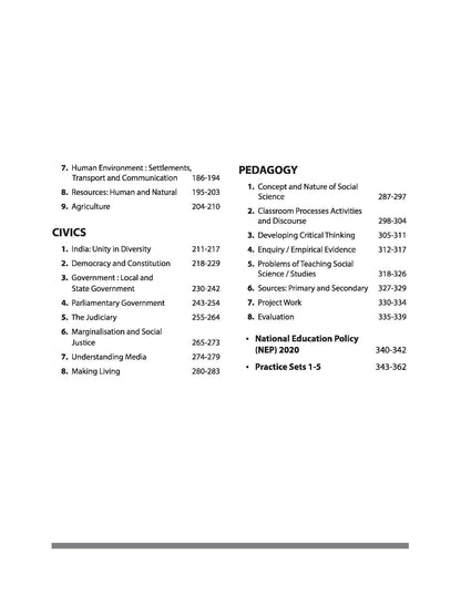 Arihant CTET & TETs Social Science & Pedagogy (Class 6 to 8) Edition 2026 (English Medium)