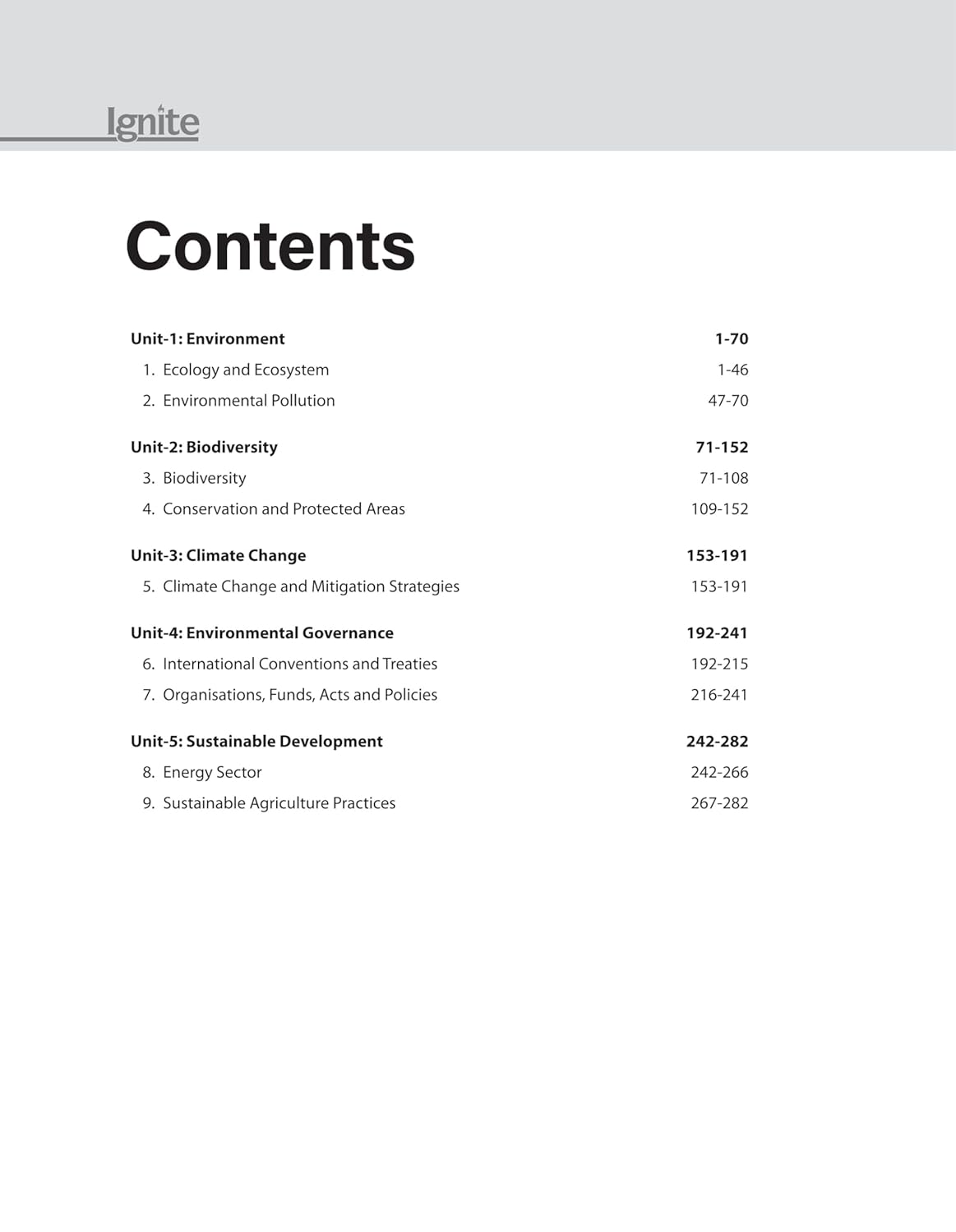 Arihant Ignite Environment and Ecology Topicwise MCQs Pre (English Medium)