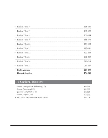 Arihant SSC CGL Tier I 2025 Ranker’s File | English Medium