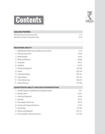 Arihant IBPS CSA / Clerk Cracker 2025 – Prelims & Mains(3000+ MCQs) English Medium