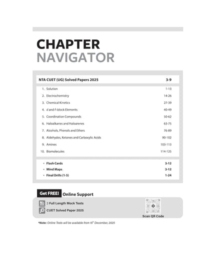 Arihant - CUET UG 2026 Chemistry | Chapterwise Notes Question Bank | English Medium