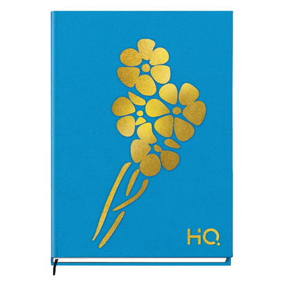 Navneet HQ Flora A5 Notebook – 14.8 × 21 cm, 192 Pages | Single Line