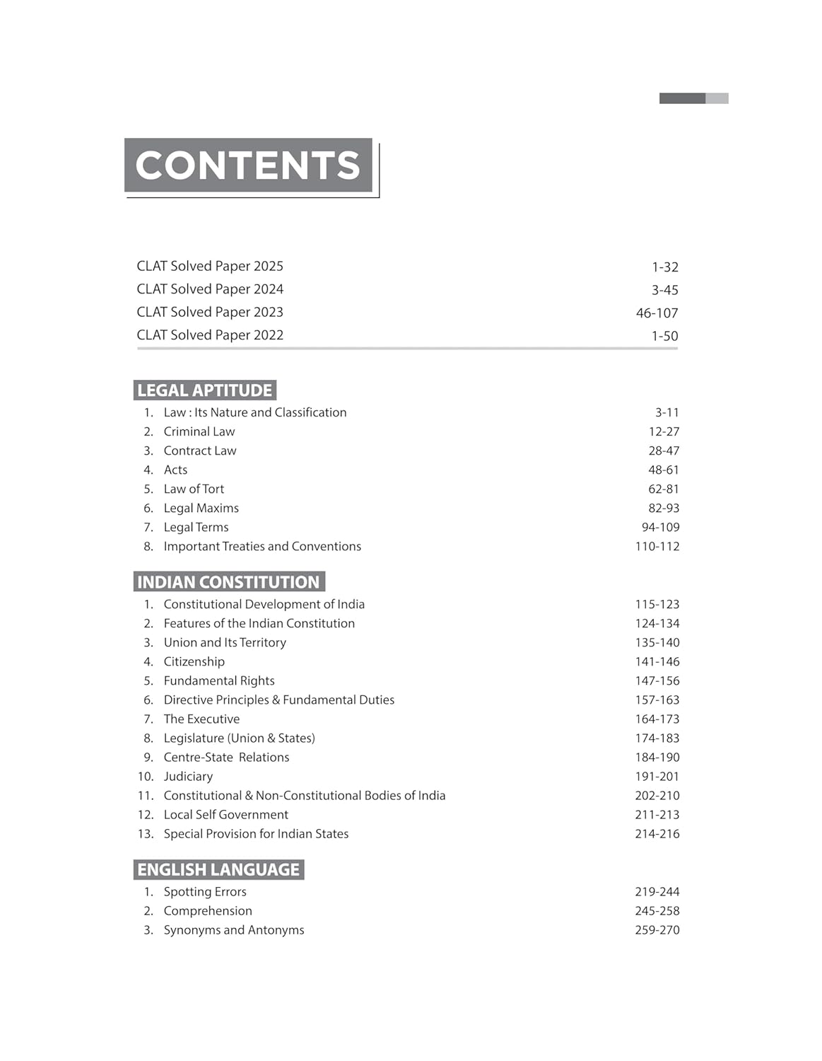 Arihant CLAT Conqueror 2026 - Common Law Admission Test | English Medium