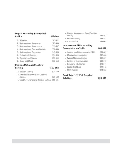 Arihant - Cracking the CSAT (Paper-2) Solved Papers 2025 & 2023 (5 Crack Sets) English Medium