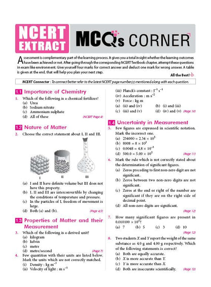MTG Objective NCERT at your Fingertips Chemistry | Class 11th & 12th | NEET/JEE 2025-2026 | English Medium
