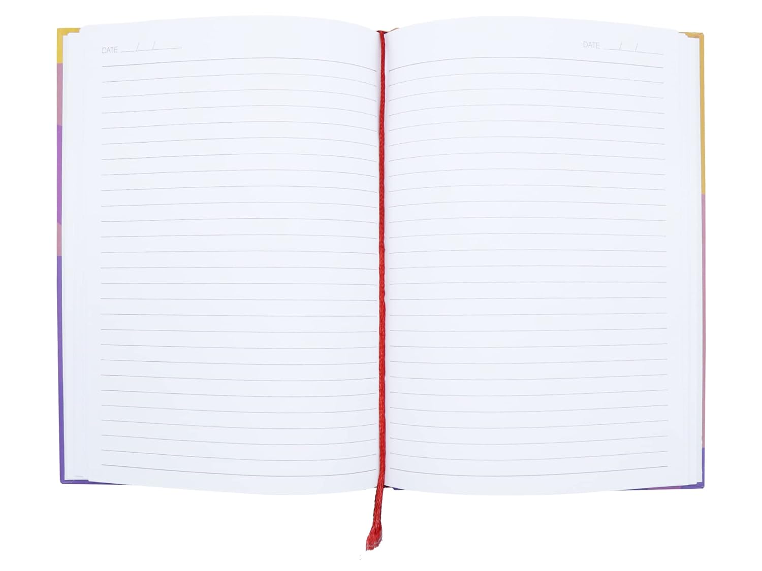 Youva Case Bound A5 Notebook – 16 × 21 cm, 192 Pages | Single Line Ruled Notebook