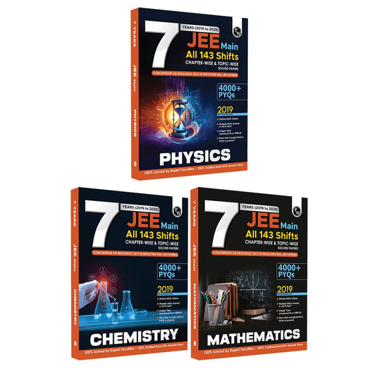 PW JEE Main 7 Years PYQ Combo (2019–2025) – PCM | Exam 2026