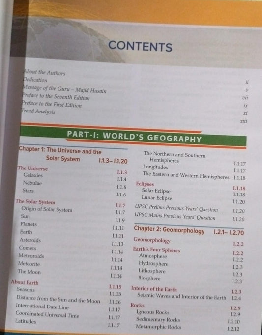 TMH McGraw Hill Publication Majid Hussain India and World Geography [English]