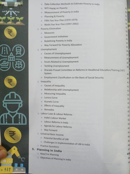 Drishti IAS QB Indian Economy 2nd Edition |  English Medium