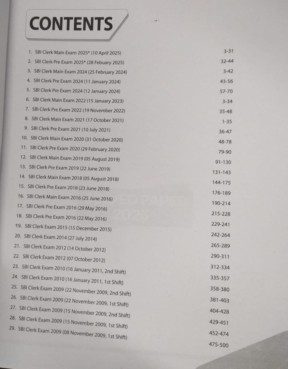 Arihant SBI Clerk Prelims + Mains Exam 2025 | 20+ Solved Papers [English Medium]