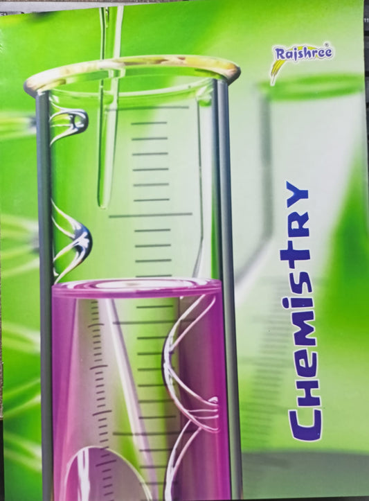 Rajshree Chemistry practical notebook | pages 80 (color my vary)