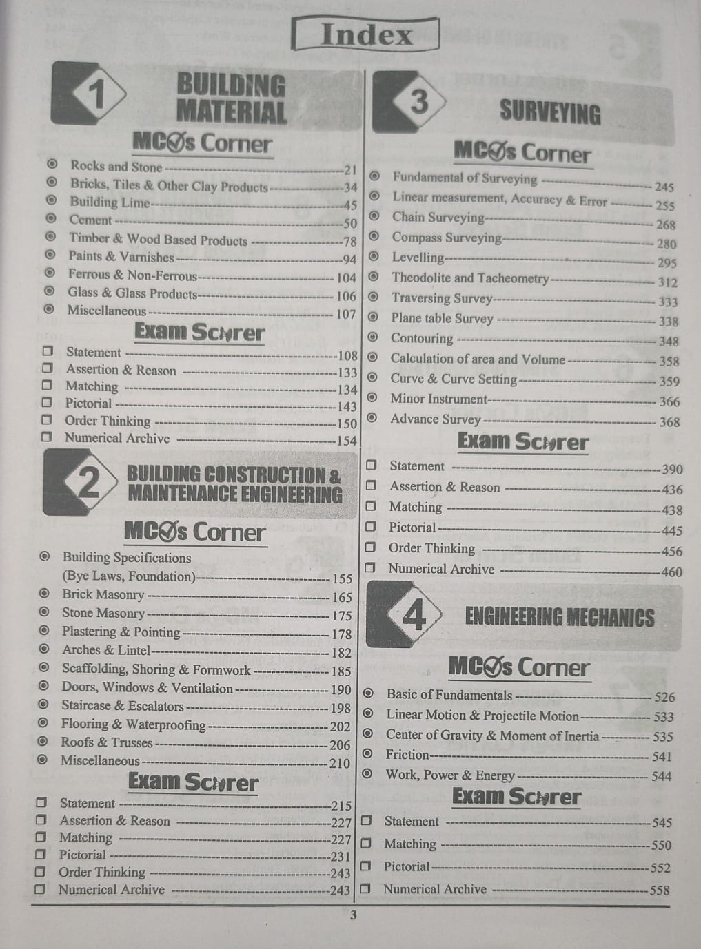 Youth – Civil Engineering Exam Fingerprint 2026–2027 (Volume-1) 45825+TCS Objective Questions (English Medium)