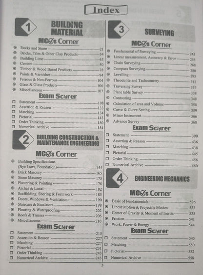 Youth – Civil Engineering Exam Fingerprint 2025–2026 (Volume-1) 45825+TCS Objective Questions (English Medium)