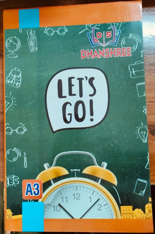 Dhanshree A3 Rough Notebook (20 × 29 cm) – 200 Pages