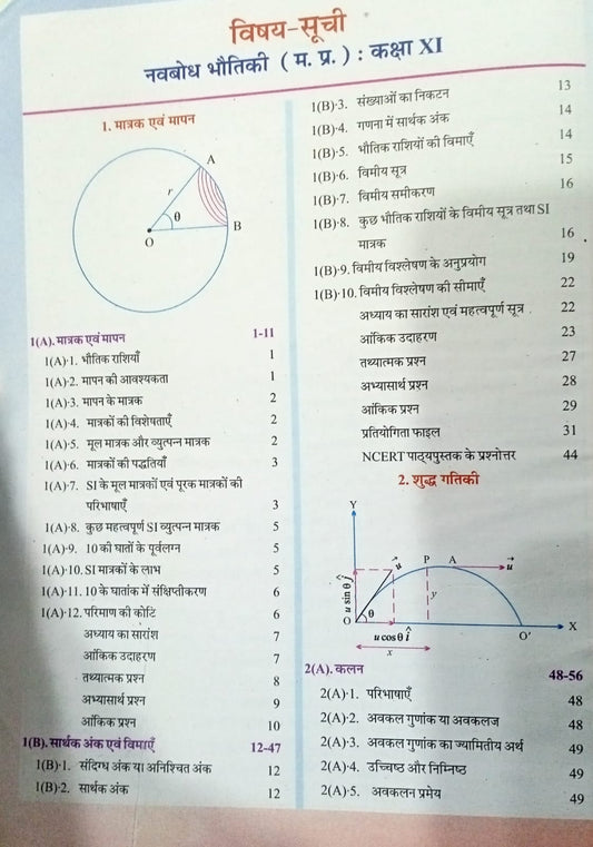 Navbodh Bhotik - Class 11th (Hindi Medium)