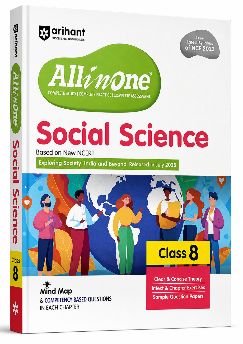Arihant All in One Social Science NCERT Class 8th (English Medium)