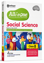 Arihant All in One Social Science NCERT Class 8th (English Medium)