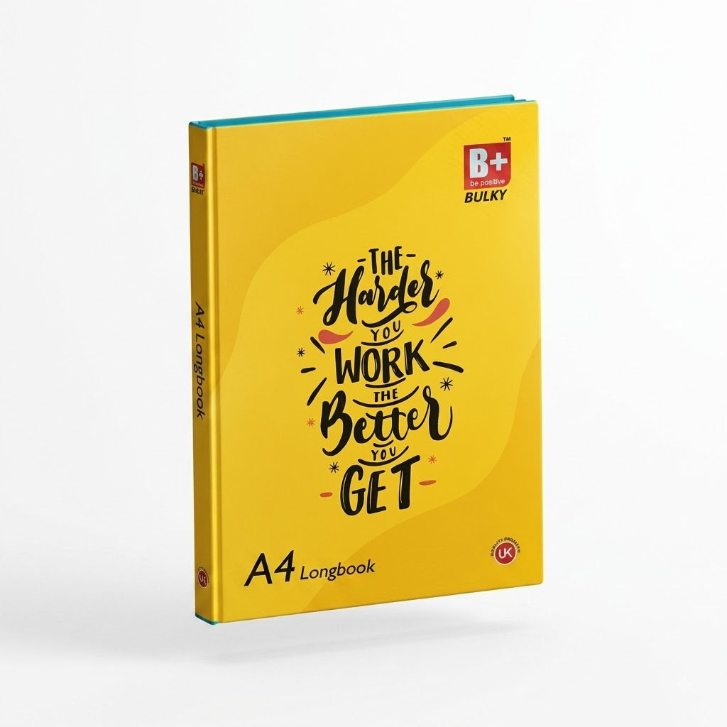 B+ A4 Long Notebook – 232 Pages
