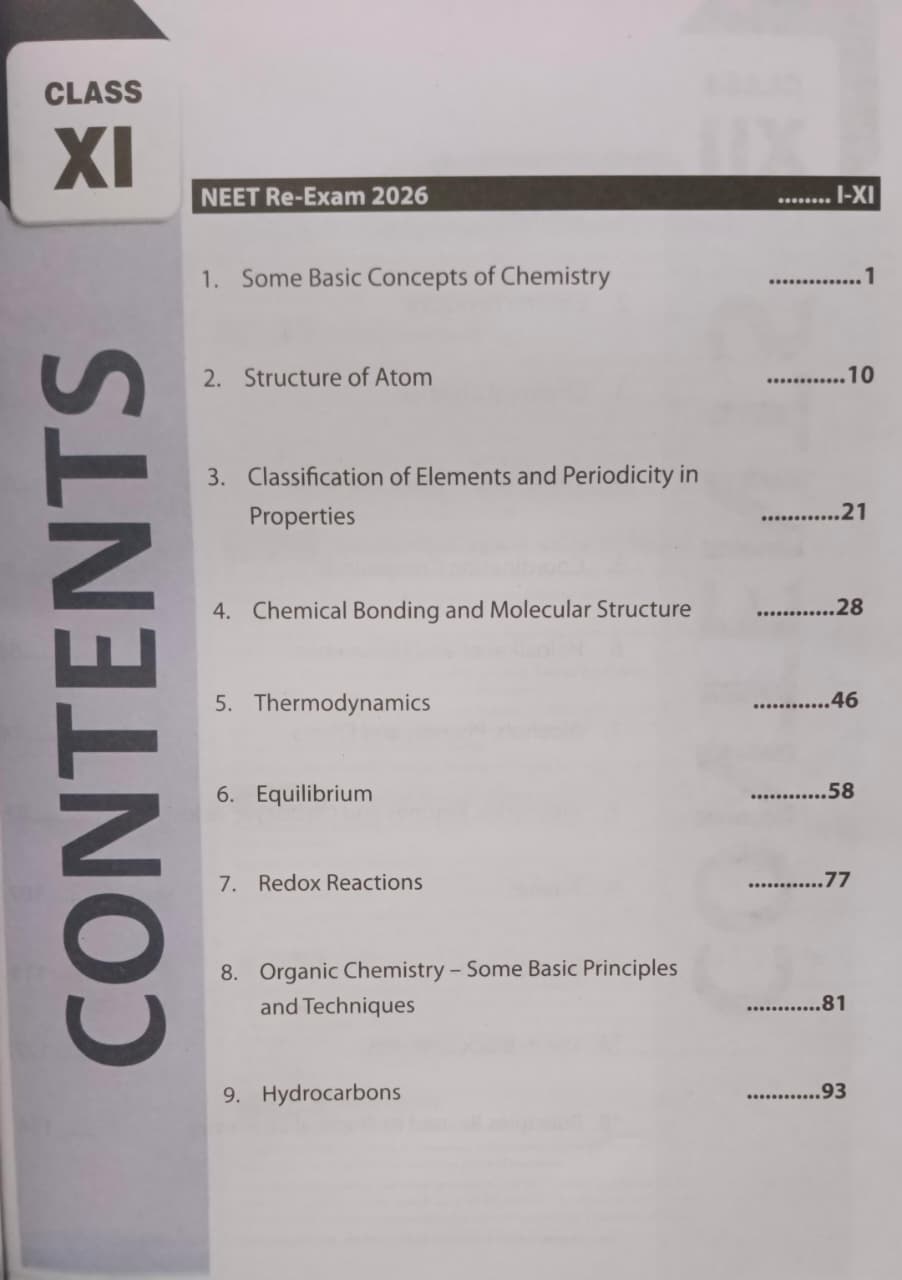 MTG 39 Years NEET Chemistry Chapterwise & Topicwise Solutions (1988–2026) Includes Re-Exam 2026 (English Medium)