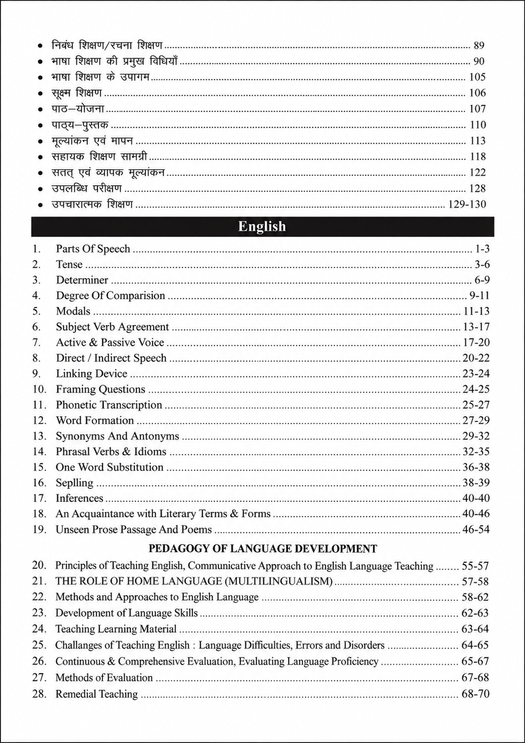 RBD Prathamik Shikshak Patrata Pariksha 2026 Varg 3 MPESB (Hindi Medium)