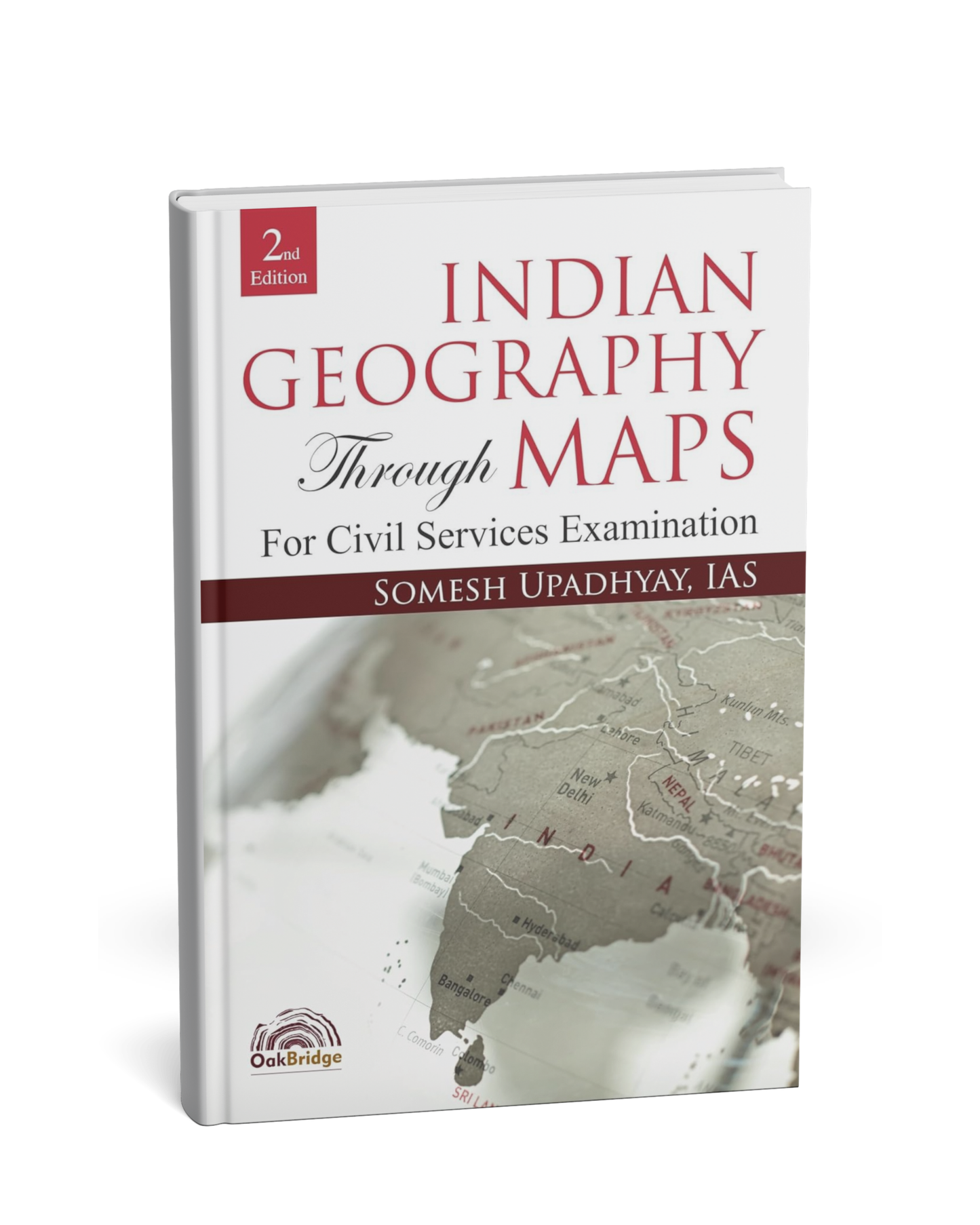 OakBridge – Indian Geography Through Maps Somesh Kumar Upadhyay | English Medium